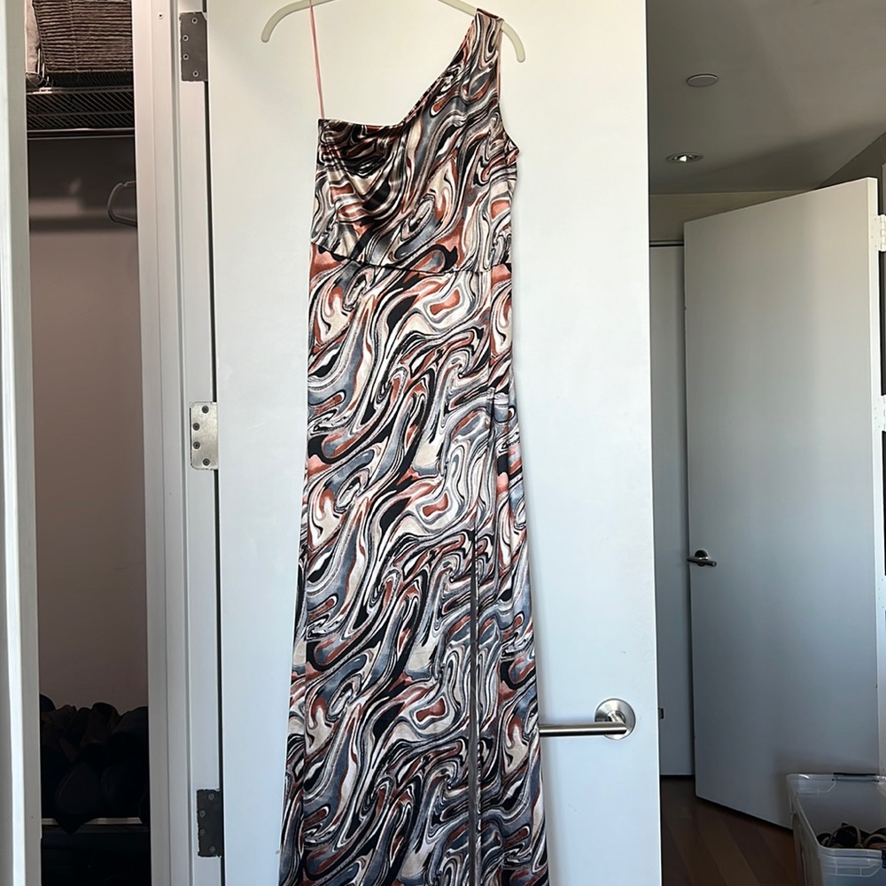 Love x Design Long One Shoulder Gown